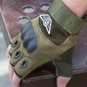 Hard Knuckle Half Finger Tactical Gloves
